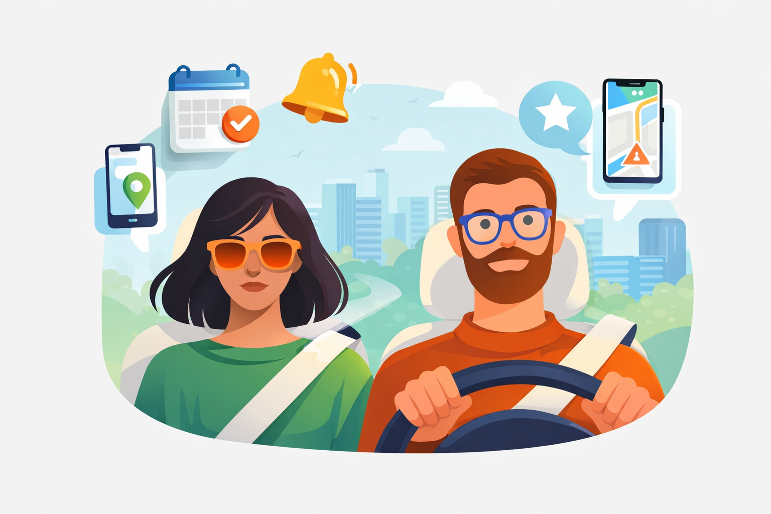 Account and rider illustration