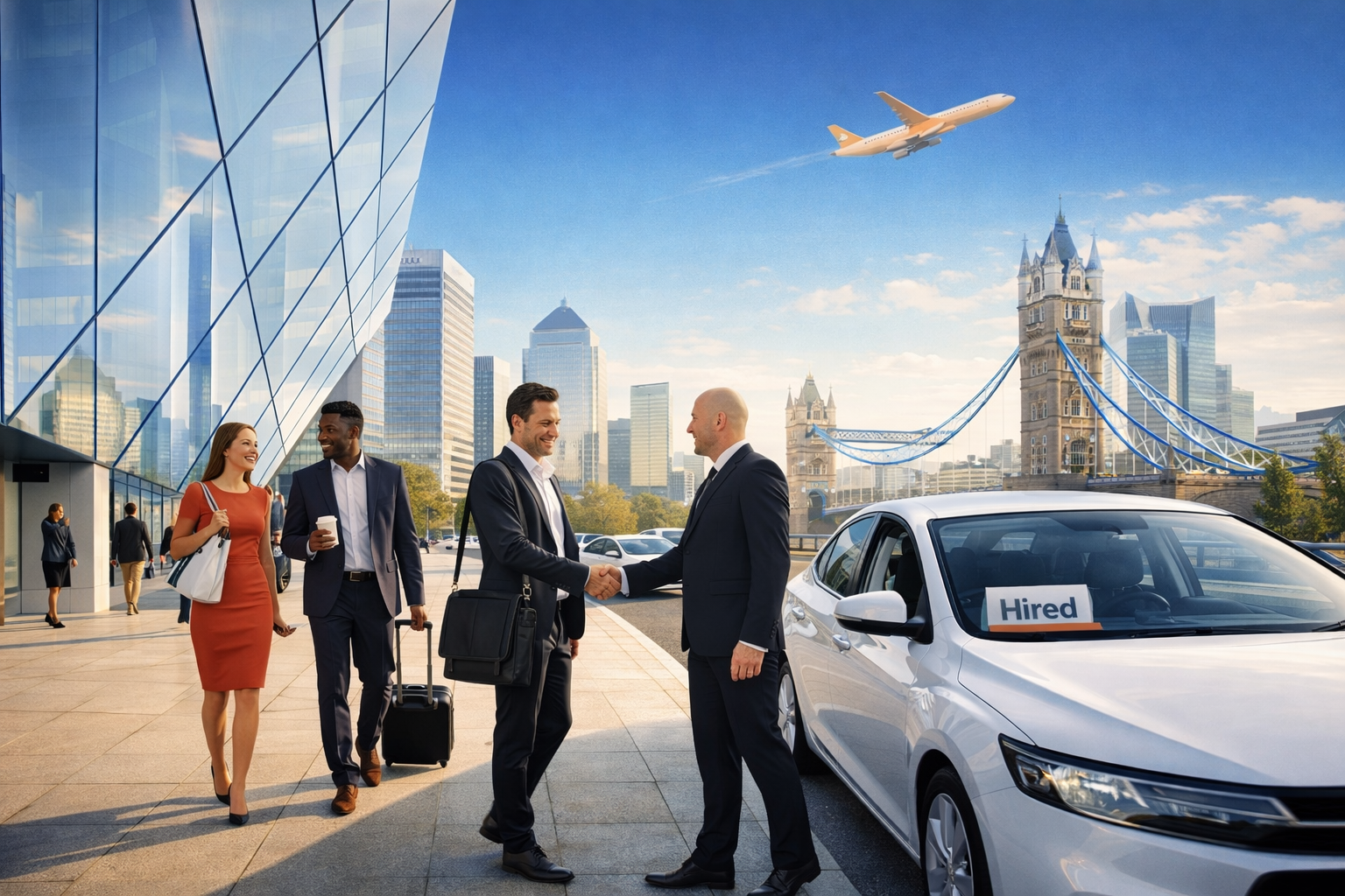 Business mobility scene