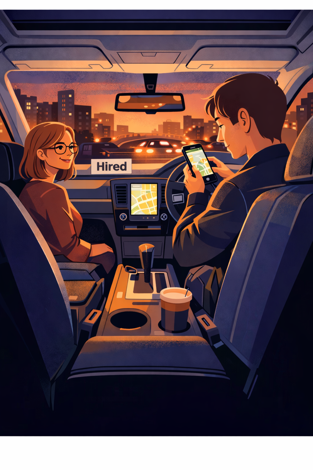 Driver opportunity scene